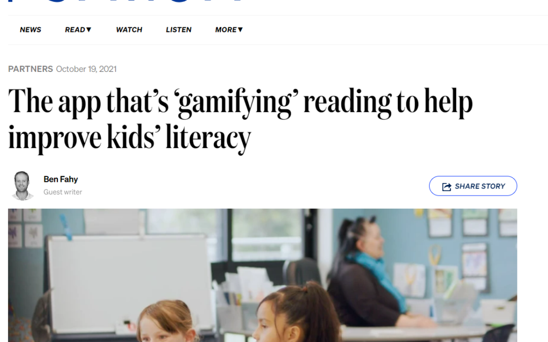 The app that’s ‘gamifying’ reading to help improve kids’ literacy