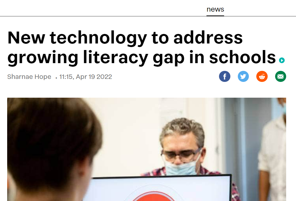 New technology to address growing literacy gap in schools